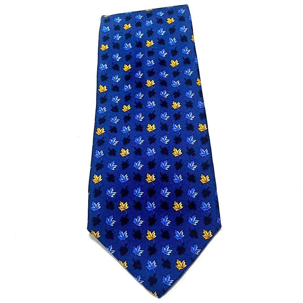 🛍️ LANDS’END 100% Silk Hand Sewn Neck Tie - Size OS